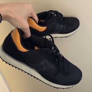 Saucony Trainer Sneakers, Black 8H / 8.15 /  8 1/2